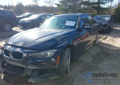 2014 BMW 335I xDrive из США, поврежденный, VIN WBA3B9G55ENR92253